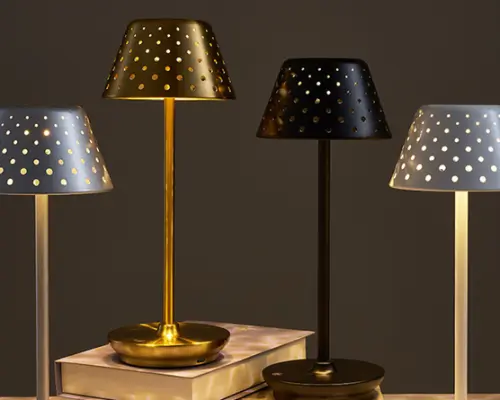 LÁMPARA DE MESA LED-L006 LED INALÁMBRICA, RECARGABLE