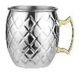 MOSCOW MULE MOC-SP530-4P 4 UNI. DE VASOS DE CHUPITO 530ML PLATA PIÑA