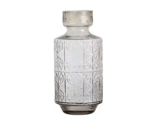 JARRÓN CAFÉ JEF-31 ESCULTURA DE FLORERO 31X15X9.5 CM