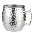[MOC-S530-4P] MOSCOW MULE MOC-S530-4P 4 UNI. DE VASOS DE CHUPITO 530ML PLATA