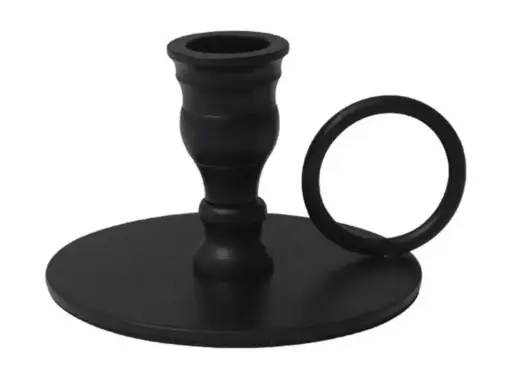 [B0CB3D687S] CANDELABROS B0CB3D687S ESTILO NEGRO DE HIERRO PARA VELAS