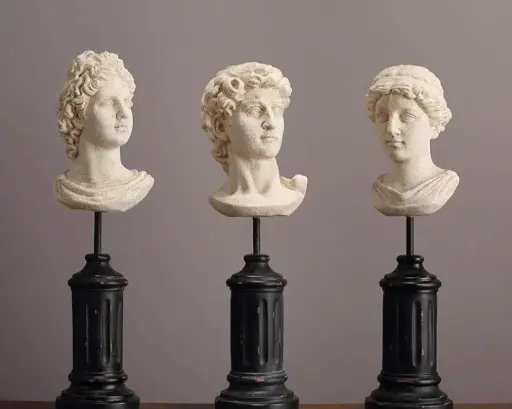 [ESCB3M] ESCULTURA CLÁSICA DE CABEZA ESCB3M