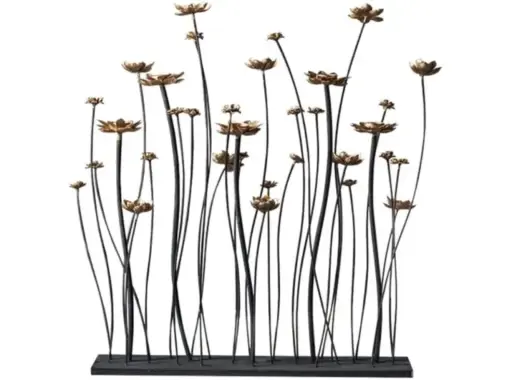 [VEVDEC] PORTAVELAS SOPORTE ADORNOS FLORALES VOINTAGE