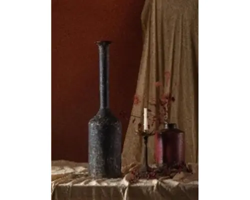 [ A2415 ] FLORERO A2415 DECORATIVO NEGRO