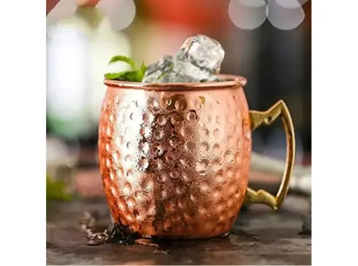 [MOC-GM530-4P] MOSCOW MULE MOC-GM530-4P 4 UNI. DE VASOS DE CHUPITO 530ML COBRE