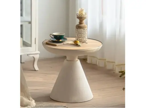 [22XSH1380] MESA 22XSH1380 RETRO DE MADERA PARA SALA DE ESTAR FAMILIAR 51CM