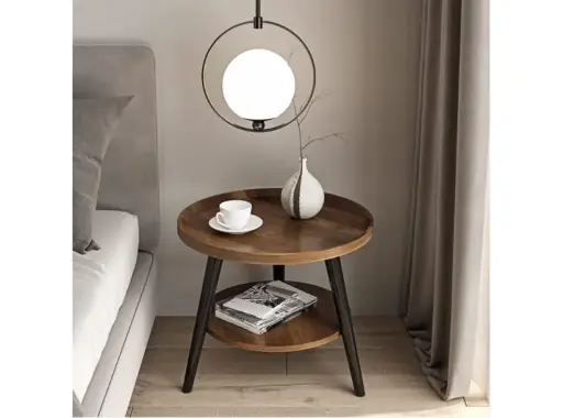 [MES-M023] MESA MES-M023 REDONDA MESA AUXILIAR