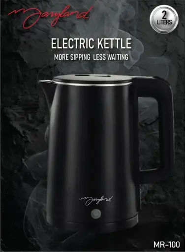 [MR-100B] HERVIDORA 2 LITROS MARYLAND MR-100 Negro